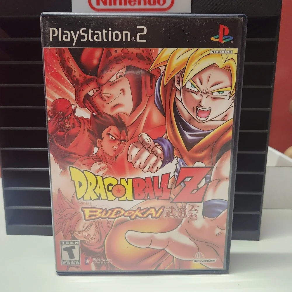 Dragon Ball Z: Budokai (PlayStation 2, 2002) Clean Tested Working - Free Ship